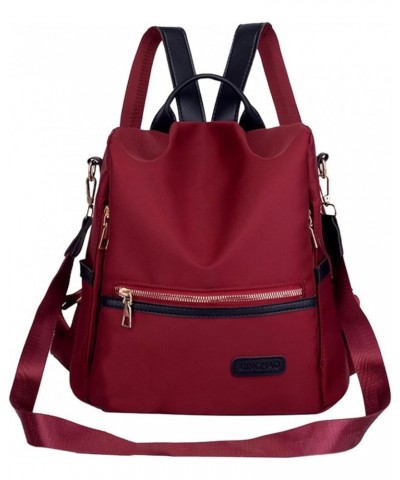 Trendy Backpack Purse for Women, Cute Fashion Daypack Shoulder Bags, Surpport One Shoulder or Two Shoulder Adjustable Red $8....