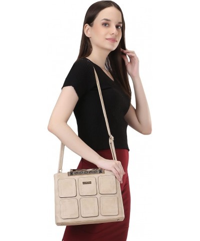 Women's Cream Handbag $48.62 Handbags