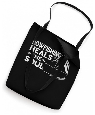 Bowfishing Heals The Soul Fish Bow Hunting Bowfisher Life Tote Bag $12.16 Totes