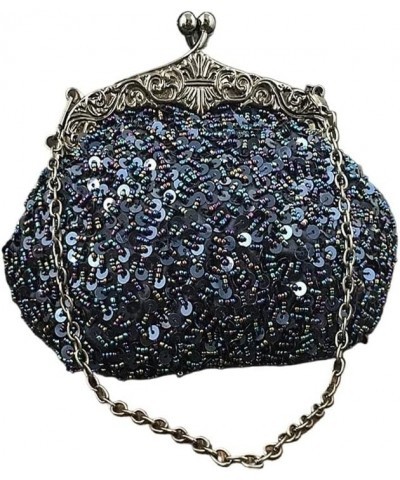 Clutch Purse Silver Crystal Evening Bag Women Wedding Diamantes Party Bridal Handbags Gold Sky Blue A 03 $26.72 Evening Bags