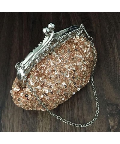 Clutch Purse Silver Crystal Evening Bag Women Wedding Diamantes Party Bridal Handbags Gold Sky Blue A 03 $26.72 Evening Bags