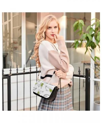 Cute Green Crocodile Mini Crossbody Bag Women Small Black Purses with Adjustable Strap Over The Shoulder Bag $22.39 Crossbody...