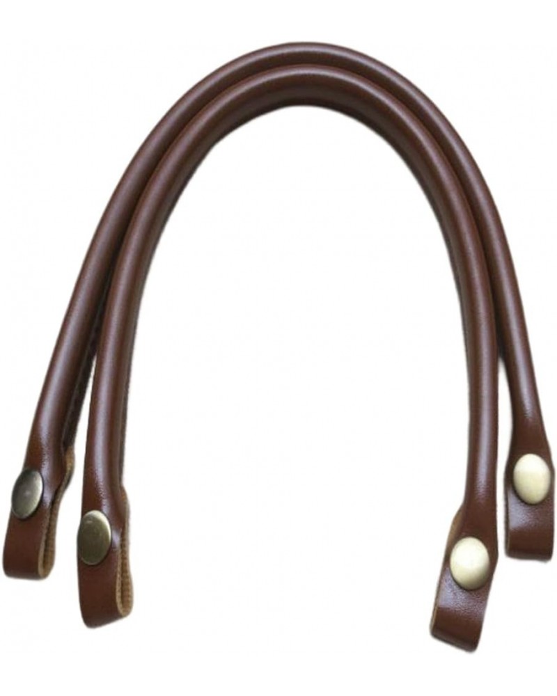 Premium Leather Bag Handles for Customizable Handbag Straps, Brown Brown $7.50 Handbags