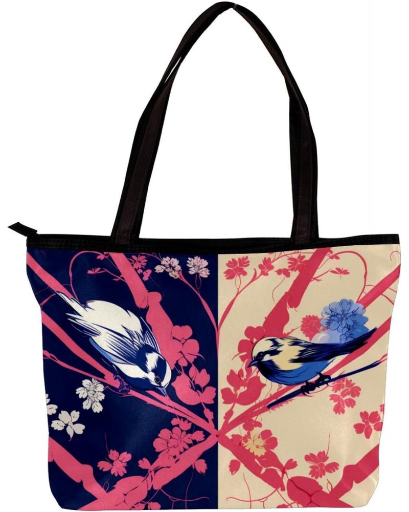 The Tote Bag For Women,Purses For Women,Handbags For Women,Buterflies Abstract Flower Handbags $14.31 Totes