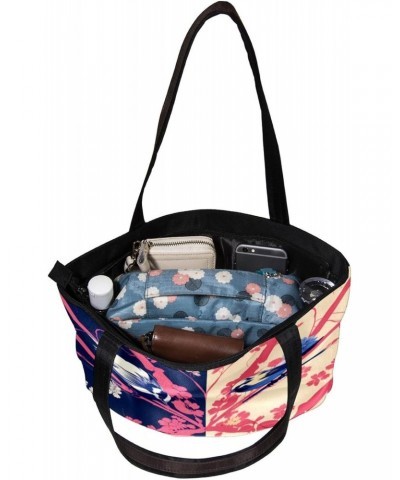 The Tote Bag For Women,Purses For Women,Handbags For Women,Buterflies Abstract Flower Handbags $14.31 Totes