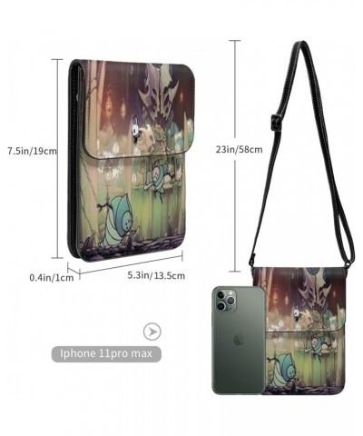 Hollow Knight Cell Phone Purse Crossbody Bag for Outdoor Travel Sports Camping Hiking Shoulder Bags 3 $20.05 Crossbody Bags