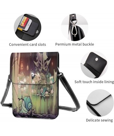 Hollow Knight Cell Phone Purse Crossbody Bag for Outdoor Travel Sports Camping Hiking Shoulder Bags 3 $20.05 Crossbody Bags