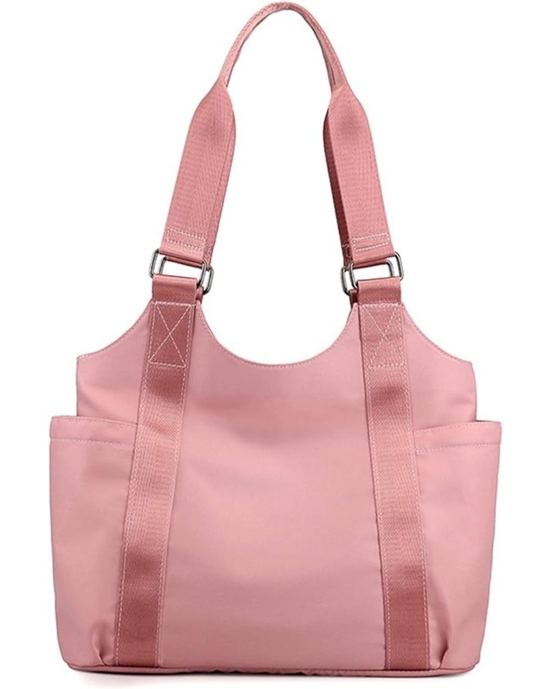 Tote Shoulder Bags for Women Nylon Top Handle Purses and Handbags Large Travel Tote Handbags Pink $22.67 Totes