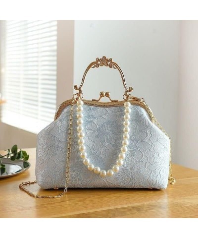 Vintage Classic Lace Bag Beads Wedding Shell Lock Bags Women Shoulder Crossbody Bag Chain Women's Handbags Bags Women Bag 1 $...