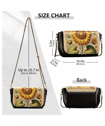 Crossbody Bags for Women Trendy Women's Black Shoulder Bag Small PU Leather Flap Cross Body Bag Handbags Pattern16 $21.31 Cro...