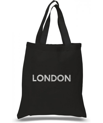 Word Art S Tote Bag - London Neighborhoods - Word Art Black $9.59 Totes