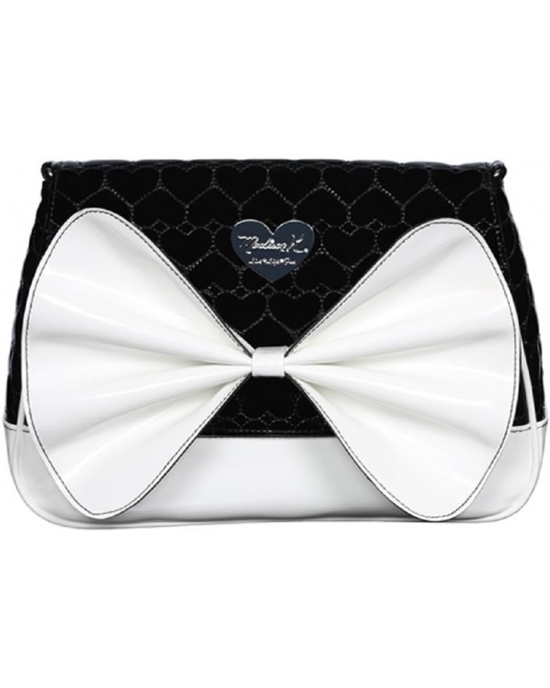 Signature Bag, Black & White $29.68 Crossbody Bags