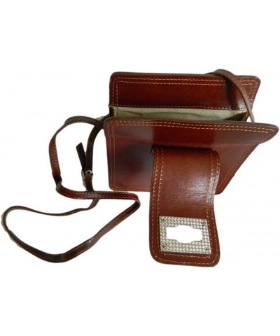 Bella Satchel Cross Body Bag Brown $31.50 Crossbody Bags