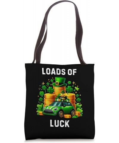 Loads of Luck Clover Green Pickup Truck St. Patrick's Day Tote Bag $10.34 Totes