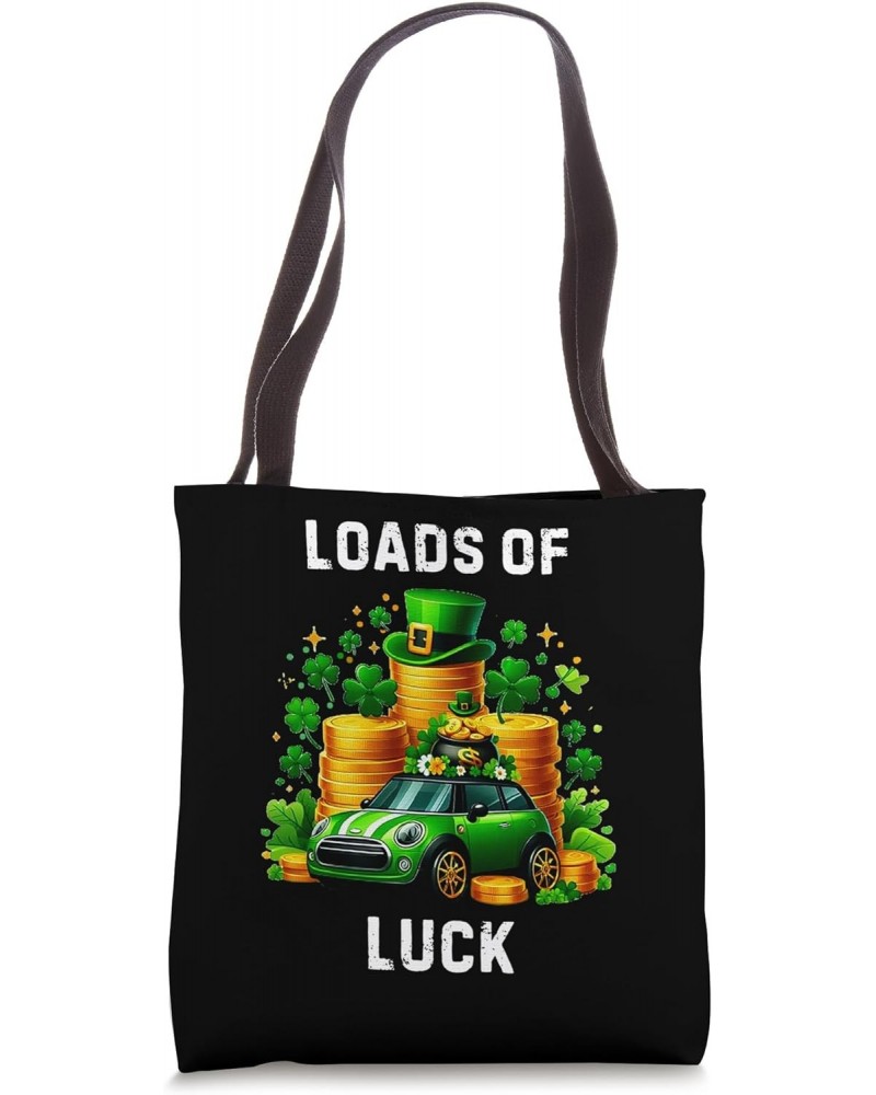 Loads of Luck Clover Green Pickup Truck St. Patrick's Day Tote Bag $10.34 Totes