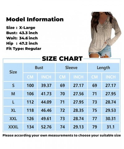 Women's Long Sleeve Shirts Casual 2023 Casual Loose Printed Tee Tops Trendy Cute Plus Size Dressy Winter Sweatshirt 5-blue $1...