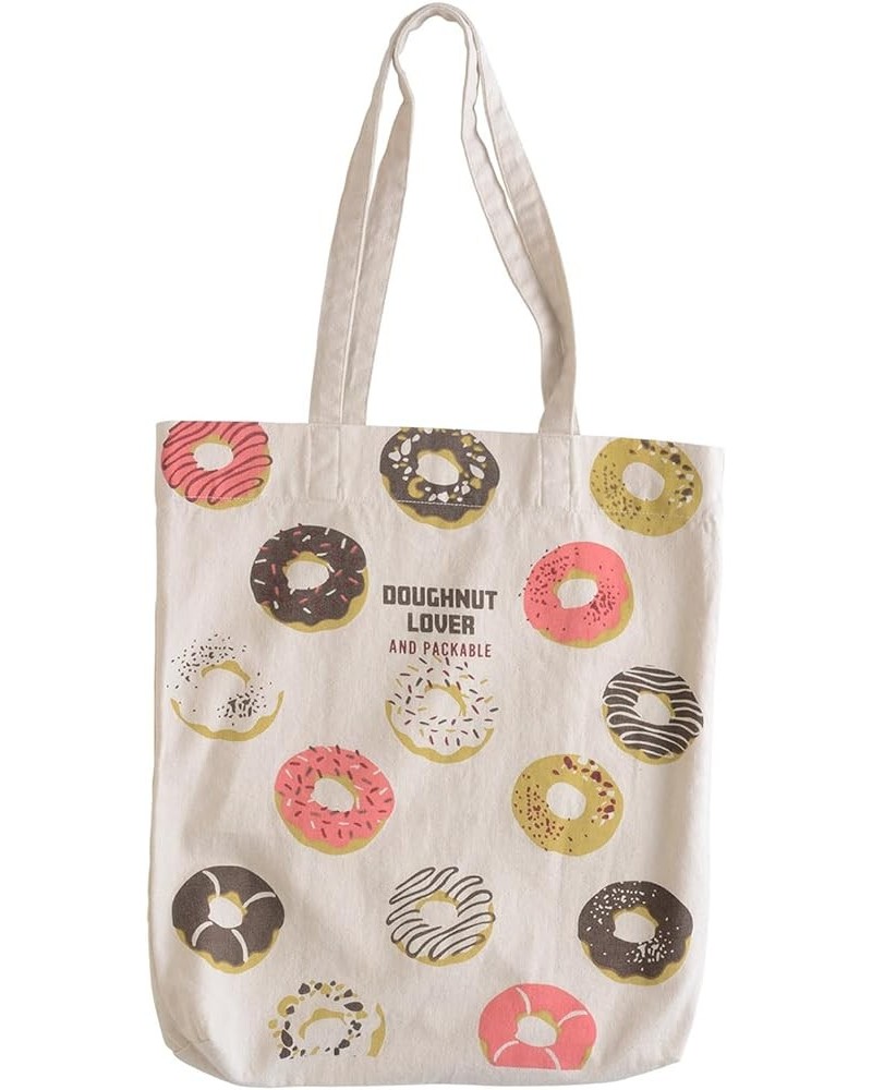 Packable Shoulder Tote Bag A4 Bag 37x40cm Gusset 5cm Donut Rubber $13.81 Travel Gear