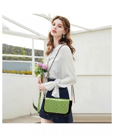 Christmas Penguin Green Sling Bags Crossbody for Womens Trendy Handbags with Adjustable Strap Black Belt Bag $22.95 Crossbody...