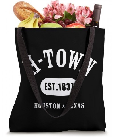 H-TOWN Houston TX Athletic Design - Established Est. 1837 Tote Bag $13.52 Totes