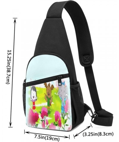 Crossbody Chest Bag Elinor Cartoon Wonders Movie Why Sling Backpack Shoulder Bag Waist Bags Travel Hiking Sport Daypack Walle...