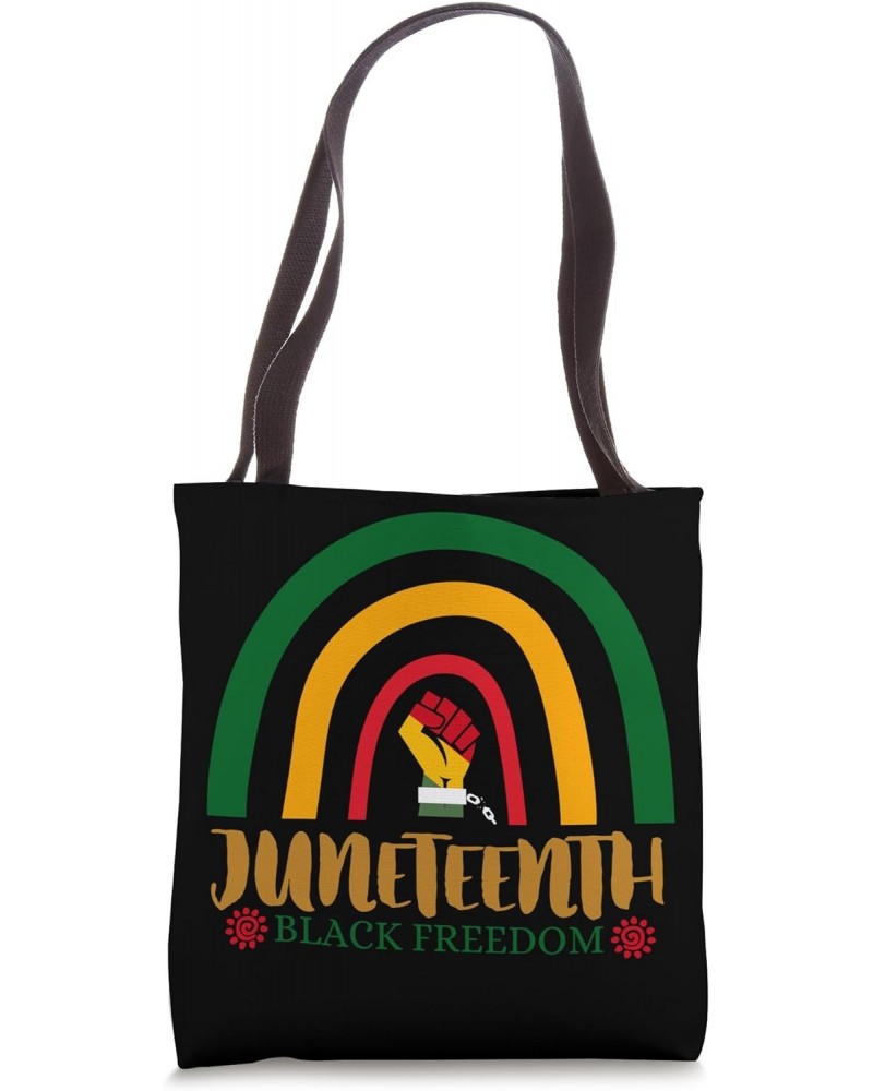 Juneteenth Black African American Freedom Independence Tote Bag $12.97 Totes