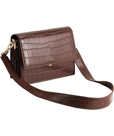 Women's Mini Flap Crossbody Umber $38.25 Crossbody Bags