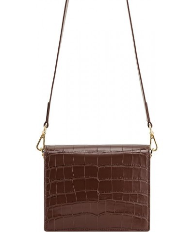 Women's Mini Flap Crossbody Umber $38.25 Crossbody Bags