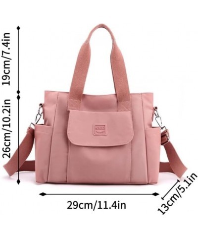 Women's Nylon Tote Bag Crossbody Shoulder Bag Satchel Bag Purse Hobo Bag Top Handle Work Bags Casual Clutch Light Gray $13.49...