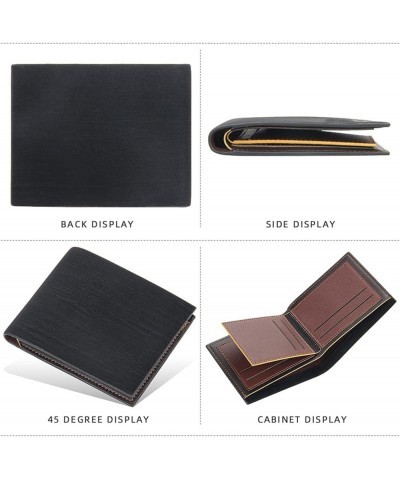 Minimalist Slim Wallets for Men, Large Capacity Genuine Leather Stylish Wallet/Credit Card Holder (Color : C) C $31.37 Wallets