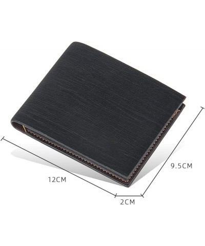 Minimalist Slim Wallets for Men, Large Capacity Genuine Leather Stylish Wallet/Credit Card Holder (Color : C) C $31.37 Wallets