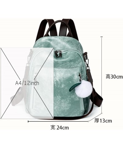 PU ladies travel bag backpack large capacity spliced women's backpack, yellow, 24 * 13 * 30cm Caramel Color 24*13*30cm $19.66...