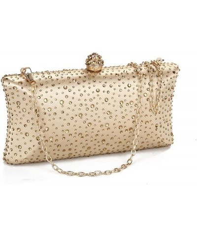 Wallets, Clutch Purses for Women Wedding, Women's Clutches Evening Handbags, Cosmetic Bags (Color : Gold) Gold $87.53 Evening...