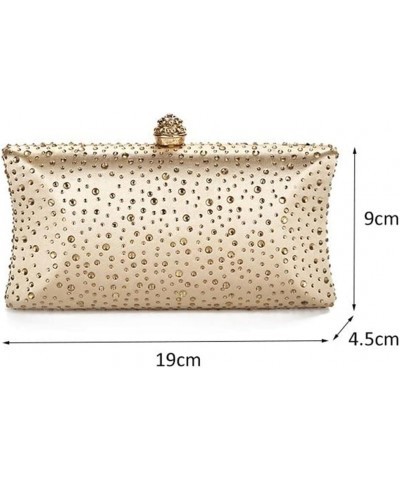 Wallets, Clutch Purses for Women Wedding, Women's Clutches Evening Handbags, Cosmetic Bags (Color : Gold) Gold $87.53 Evening...