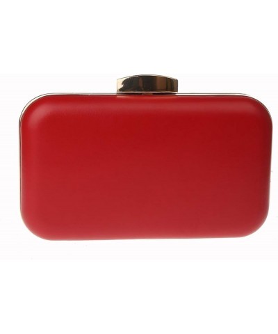 Evening Handbag Purse Clutch Flowers Evening Shoulder Bag Wedding Party Bags Red $21.56 Evening Bags