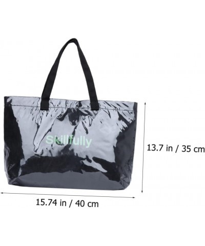 Shoulder Bags Carteras Para Mujer De Colgar Hombro Women Handbag Transparent Tote Bag Clear Organizer Bags Shoulder Bag for W...