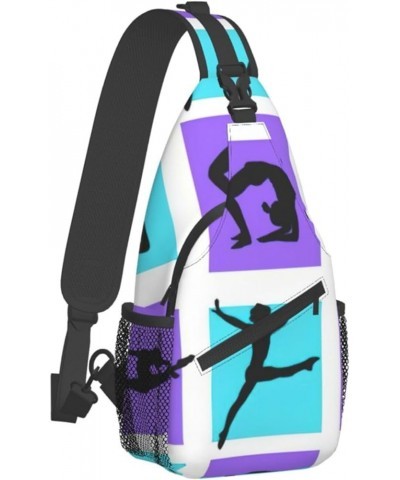 Durable Adjustable Outdoor Hiking hacker era Print Cross Chest Bag Diagonally Single Shoulder Backpack Gymnastics Game $17.12...