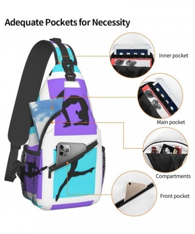 Durable Adjustable Outdoor Hiking hacker era Print Cross Chest Bag Diagonally Single Shoulder Backpack Gymnastics Game $17.12...