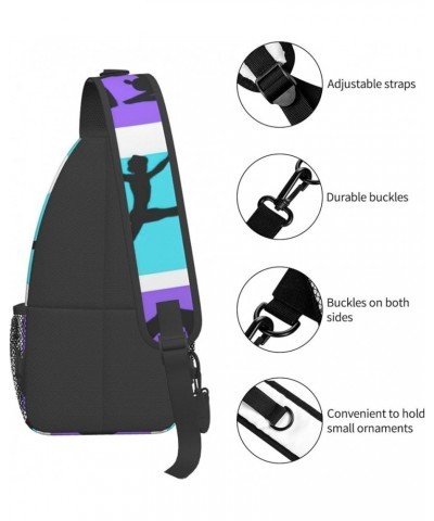 Durable Adjustable Outdoor Hiking hacker era Print Cross Chest Bag Diagonally Single Shoulder Backpack Gymnastics Game $17.12...