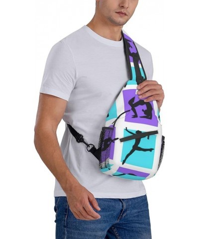 Durable Adjustable Outdoor Hiking hacker era Print Cross Chest Bag Diagonally Single Shoulder Backpack Gymnastics Game $17.12...