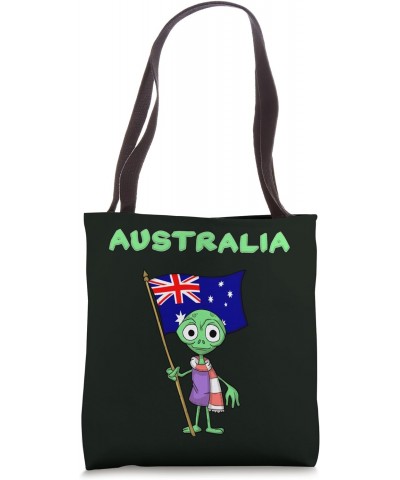 Australian Alien / Australia Fan Tote Bag $12.86 Totes