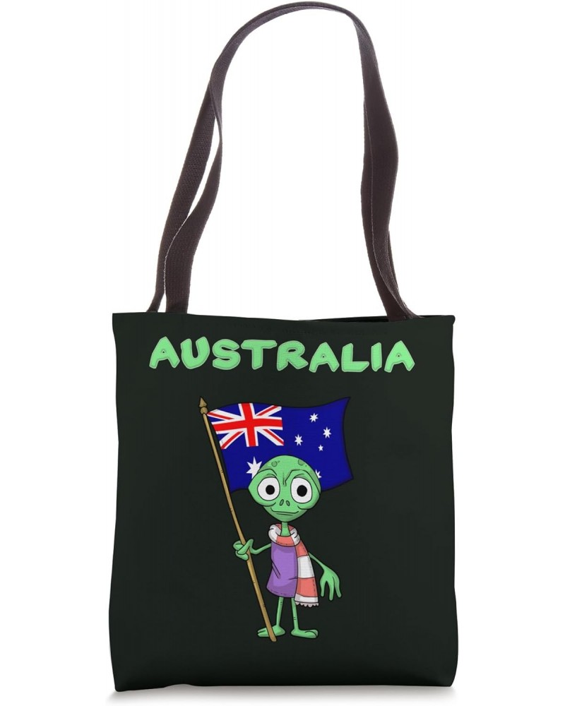 Australian Alien / Australia Fan Tote Bag $12.86 Totes