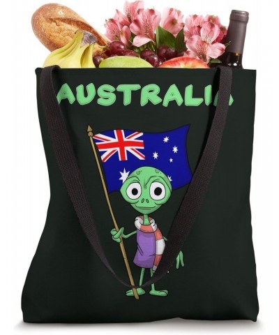 Australian Alien / Australia Fan Tote Bag $12.86 Totes