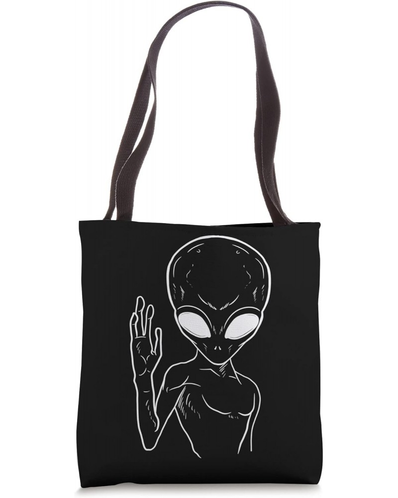 Alien Outer Space - Extraterrestrial Alien Tote Bag $11.21 Totes