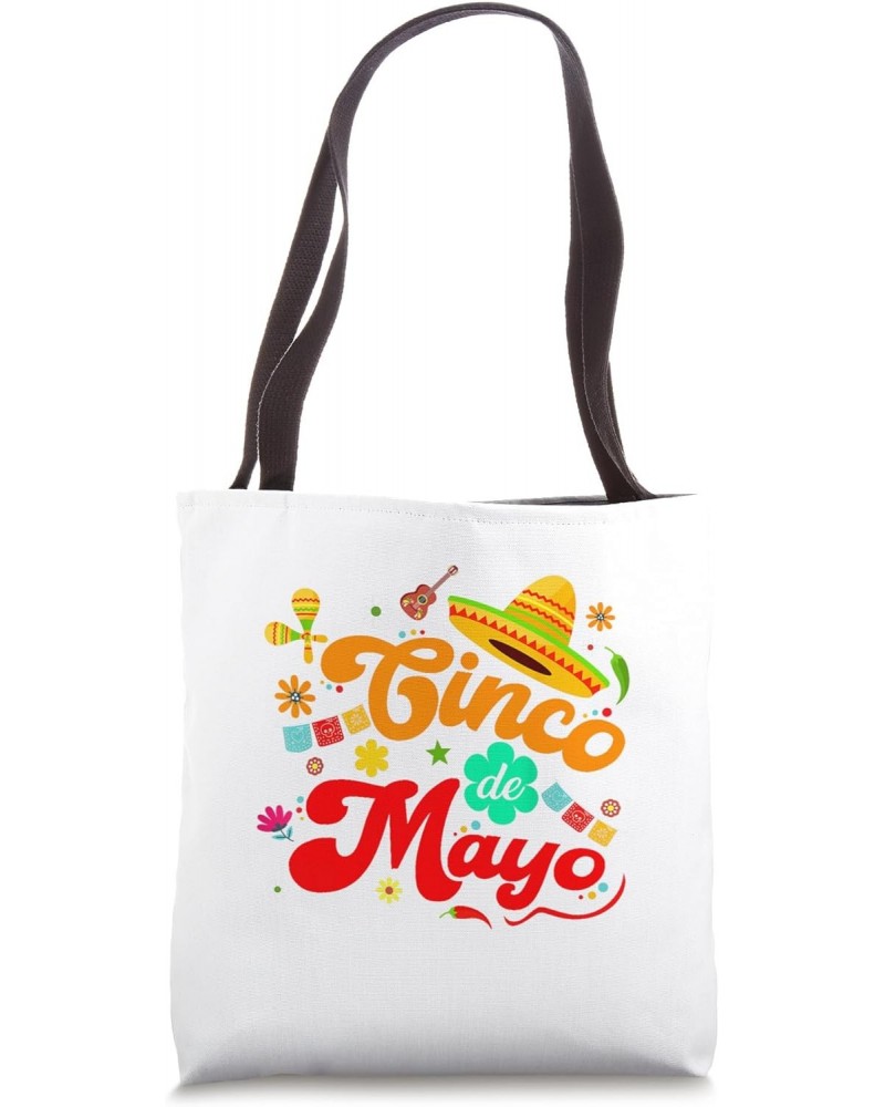 Cinco De Mayo Toddler Girls Kids Mexican Fiesta 5 De Mayo Tote Bag $12.10 Totes