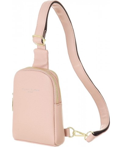 INICAT Small Sling Bag Crossbody Vegan Leather Fanny Packs for Women Women Fashionable Chest Bag for Travel 0-Pink $10.50 Tra...