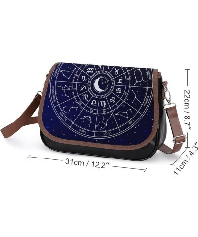 Small Crossbody Bags for Women Flap Purses PU Leather Shoulder Bag with Adjustable Strap Pattern (181) $23.77 Totes