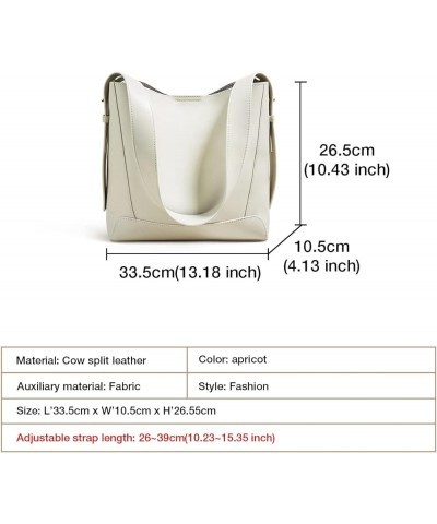 Bucket Hobo Bags for Women Leather Purse Handbag Lady Designer Tote Large Shoulder Bag for Women White $25.00 Shoulder Bags