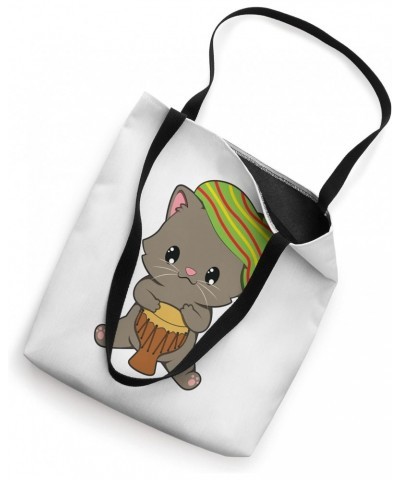 Cute Kawaii Rasta Reggae Cat Tote Bag $12.16 Totes