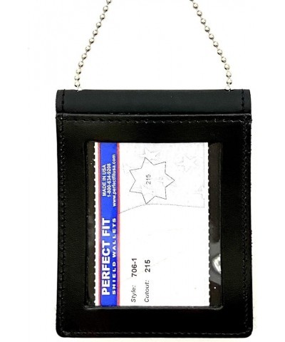 Jail Police Law Enforcement 7 Point Star California DOC Corrections style Bi-Fold hidden badge wallet Fits for Blackinton B20...