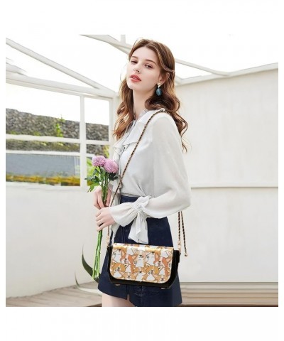 Crossbody Bags for Women Trendy Women's Black Shoulder Bag Small PU Leather Flap Cross Body Bag Handbags Pattern18 $17.21 Cro...